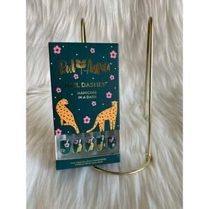 Red Aspen Nail Dashes- Soley and the Cheetah